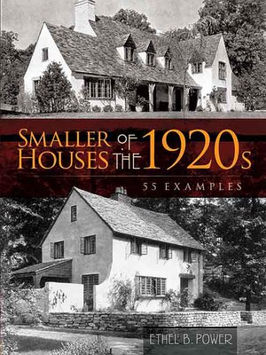 cover image of Smaller Houses of the 1920s
